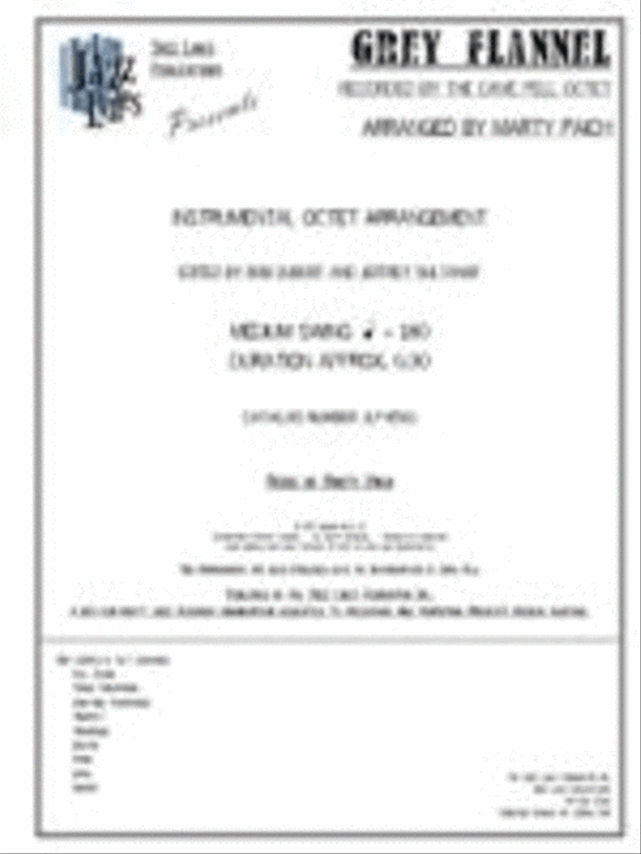 Grey Flannel Jazz Ensemble scores gallery preview page 1
