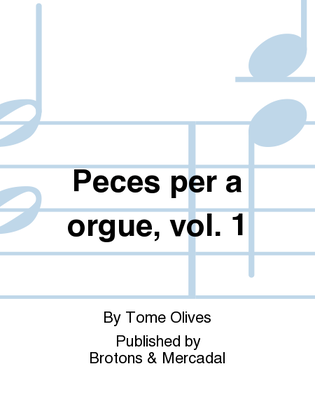 Peces per a orgue, vol. 1