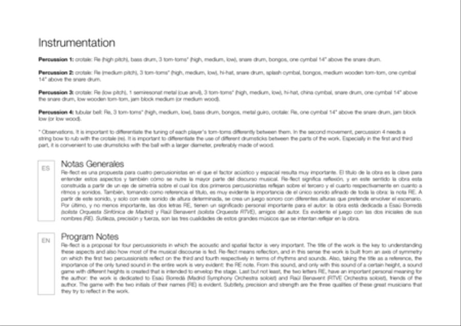 Re-flect Percussion Ensemble scores gallery preview page 4