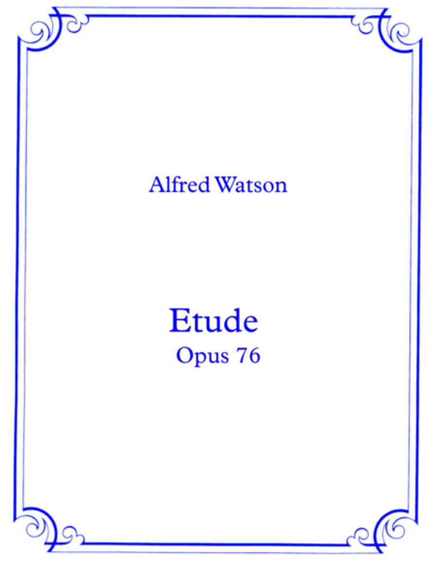 Etude Opus 76 Etude Opus 76 Piano Method scores gallery preview page 1