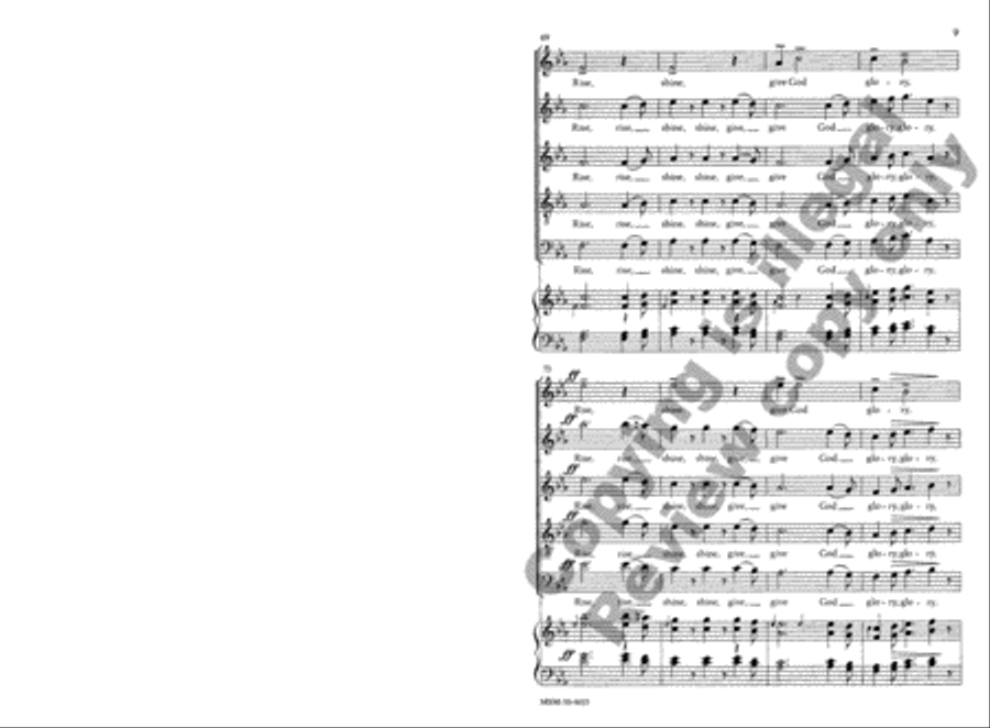 Jacob's Ladder 4-Part scores gallery preview page 8