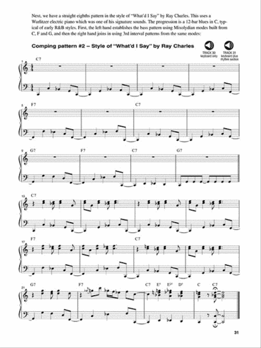 R&B Keyboard – The Complete Guide with Audio! Piano Method scores gallery preview page 5