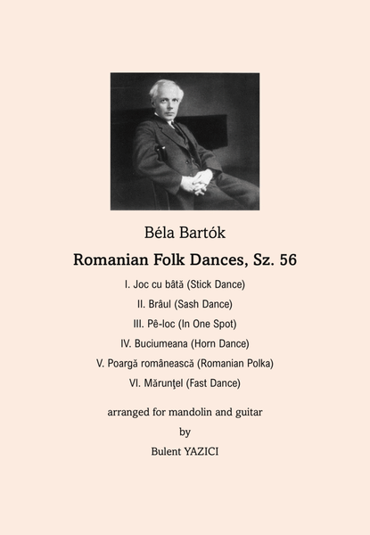 Romanian Folk Dances, Sz. 56