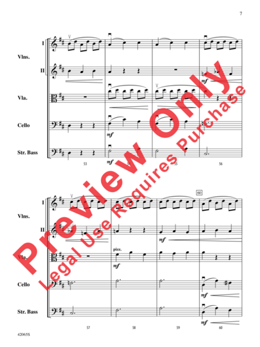Les Patineurs String Orchestra scores gallery preview page 8