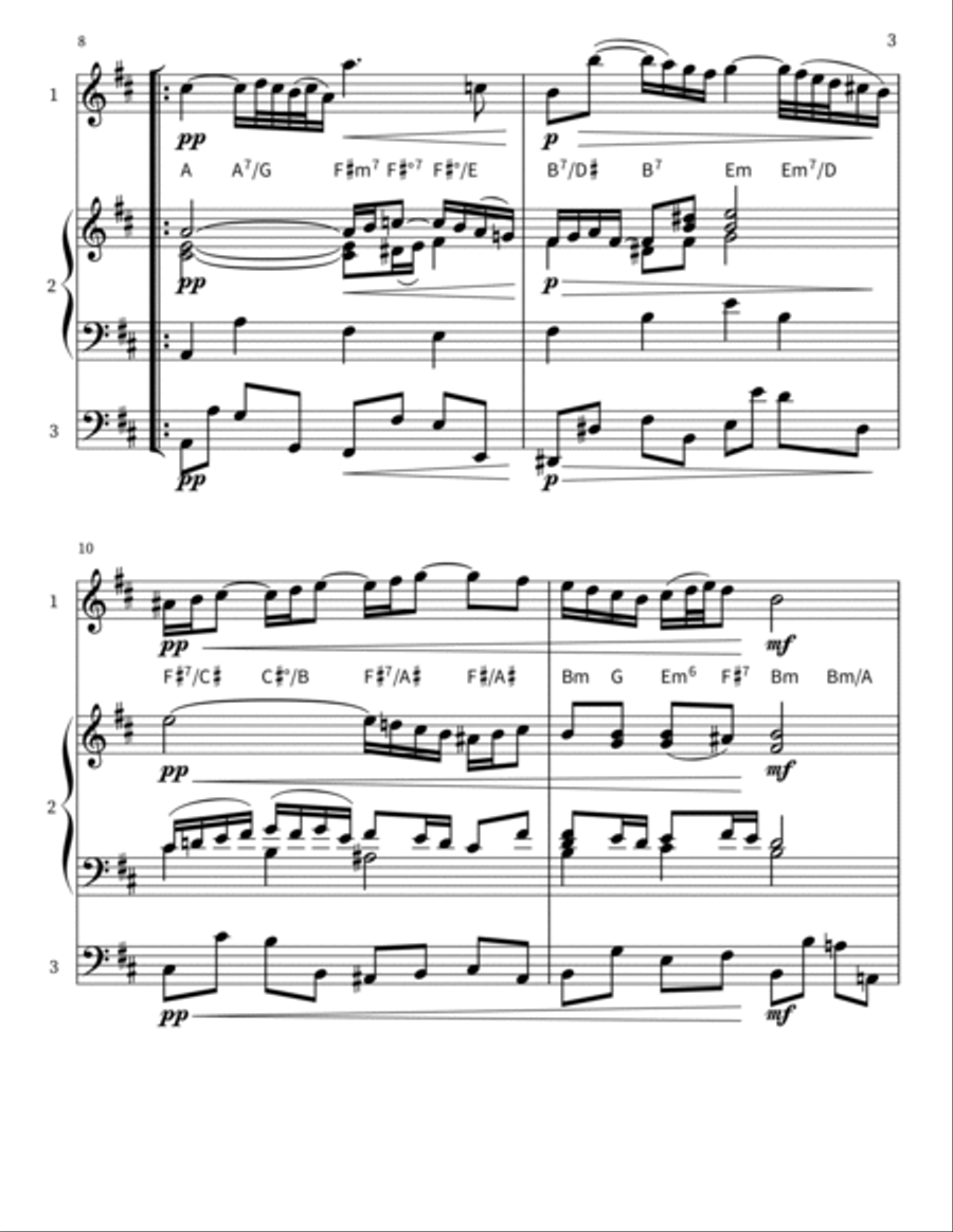 Air On The G String Chamber Music scores gallery preview page 3