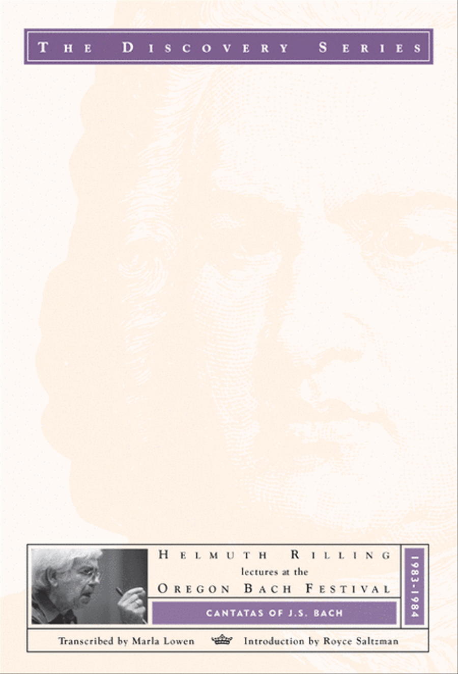 The Discovery Series: Rilling Lectures, 1983-1984 Texts scores gallery preview page 1