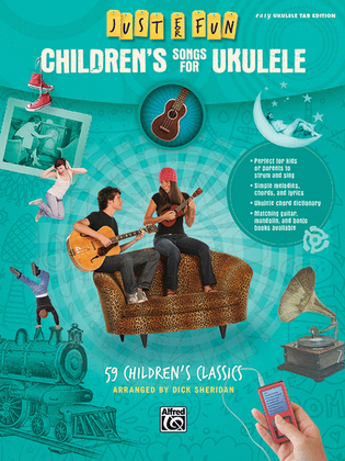 Book cover for Just for Fun -- Children's Songs for Ukulele