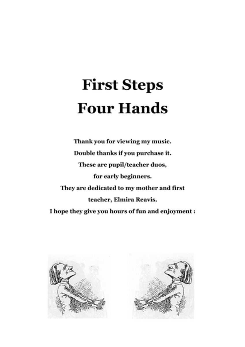 R. Bakovsky: First Steps Four Hands for Piano, Book Two, Duet image number null