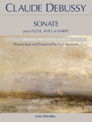 Sonate pour Flûte, Alto, et Harpe