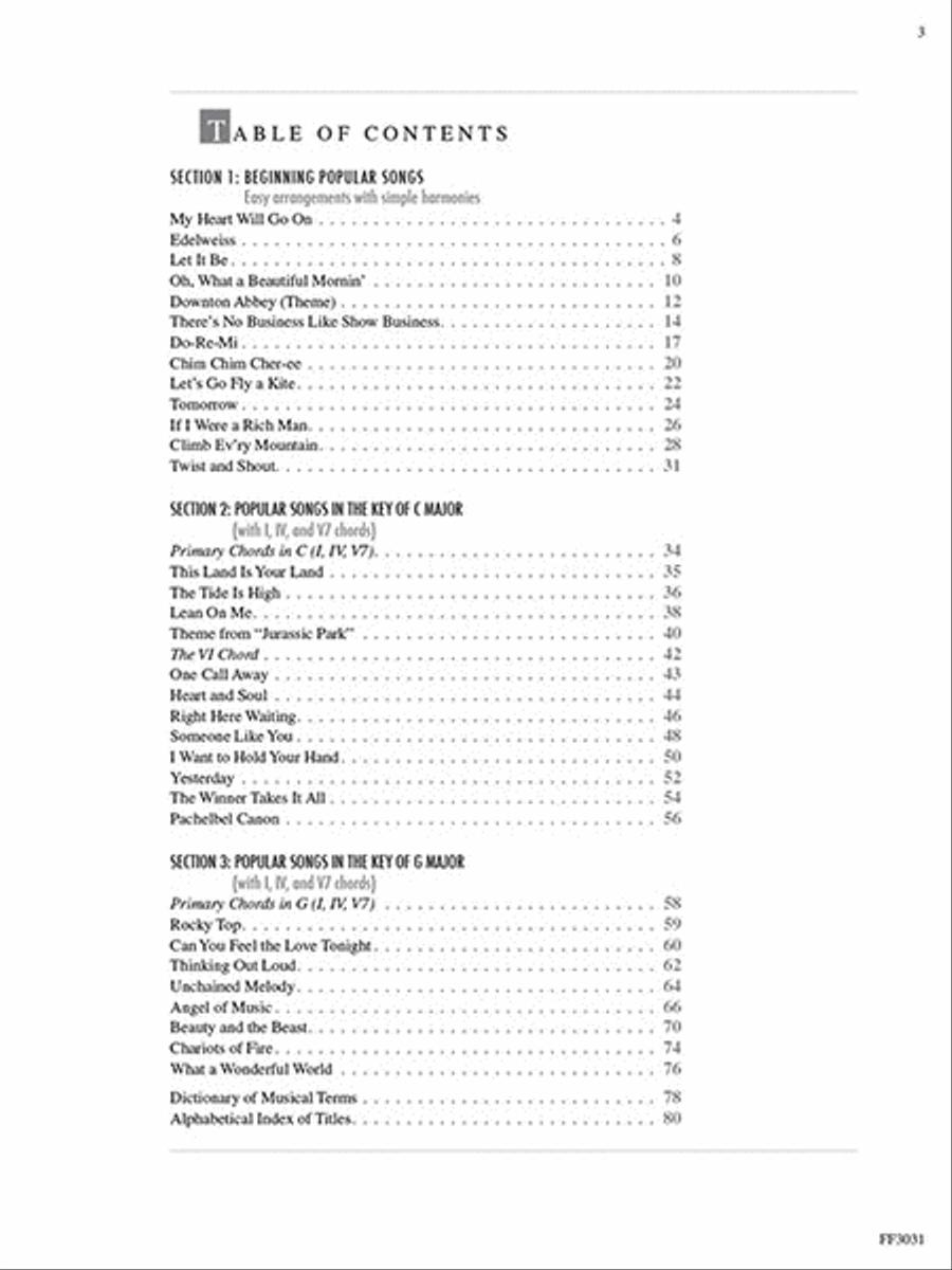 Adult Piano Adventures Popular Book 1 Piano Method scores gallery preview page 2
