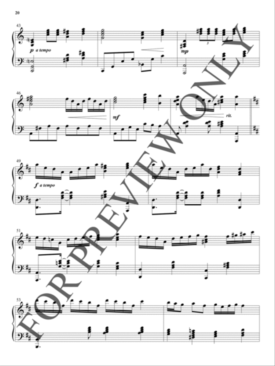 Spirit Lead Me - Piano Folio Piano Solo scores gallery preview page 21