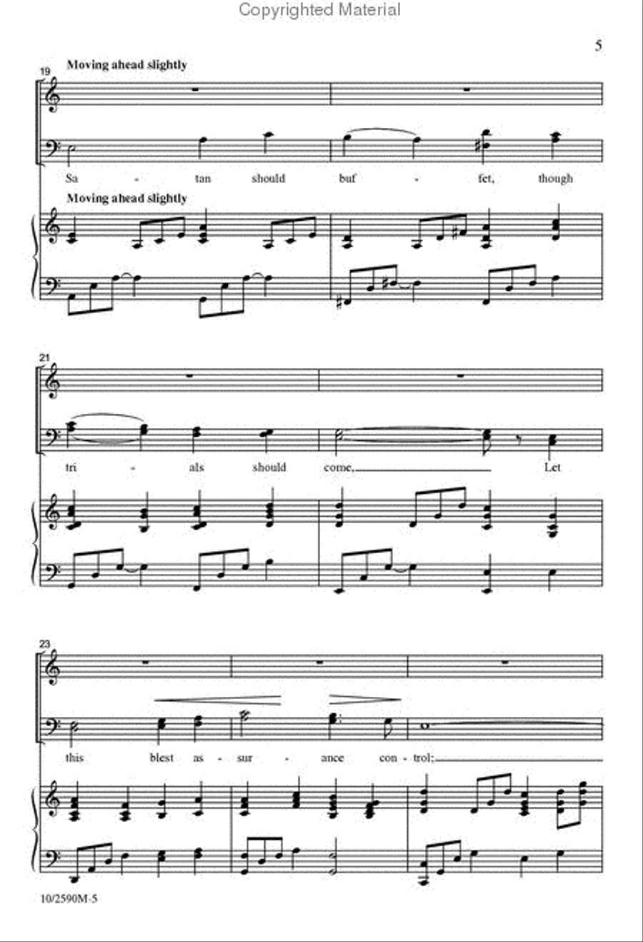 It Is Well with My Soul Divisi scores gallery preview page 5