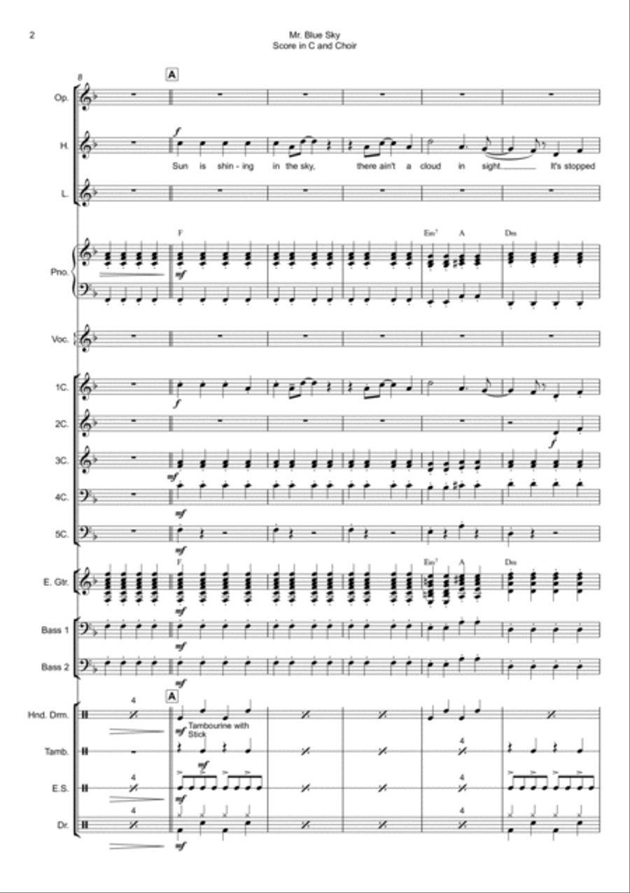 Mr. Blue Sky School and Community scores gallery preview page 2