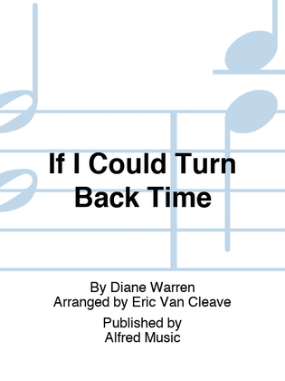 Book cover for If I Could Turn Back Time