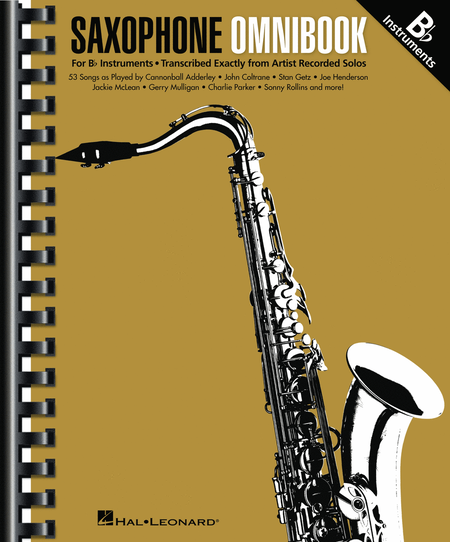 Saxophone Omnibook for B-Flat Instruments by Various Clarinet - Sheet Music
