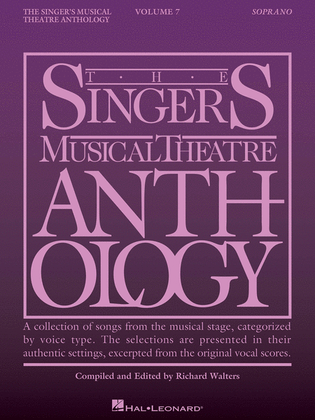 Book cover for Singer's Musical Theatre Anthology – Volume 7