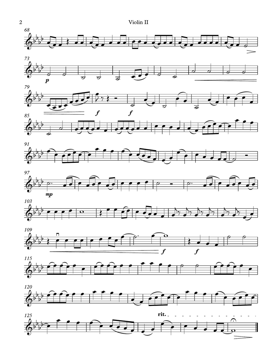 I Need U String Quartet scores gallery preview page 4