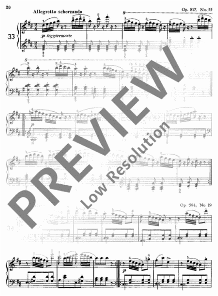 The practical Czerny The practical Czerny Piano Solo scores gallery preview page 21