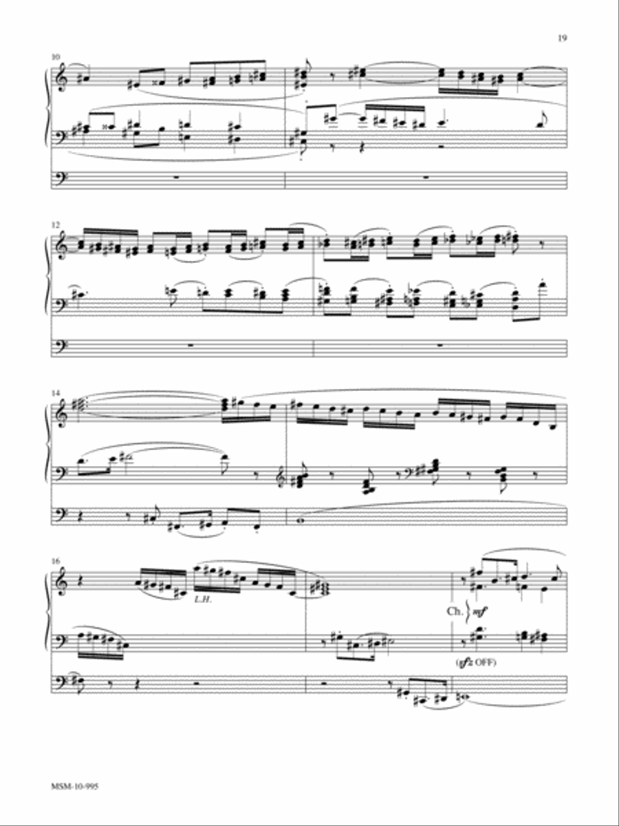 Marilyn Mason Music Library, Volume 6 Organ scores gallery preview page 8