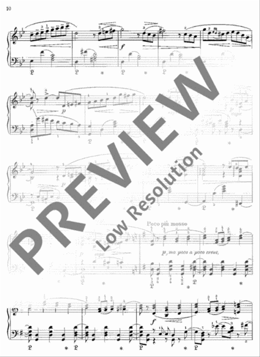Selected Piano Works Piano Solo scores gallery preview page 11