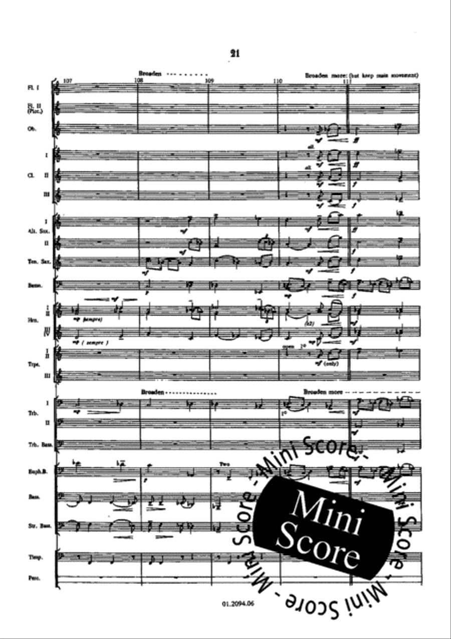 Ad Astra Concert Band scores gallery preview page 27