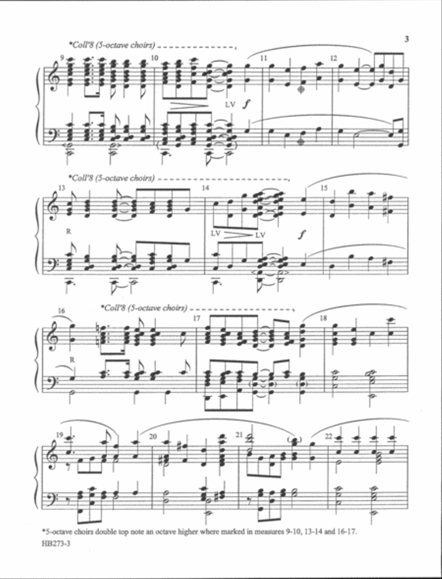 The Day of Resurrection - Sherman Choir scores gallery preview page 3
