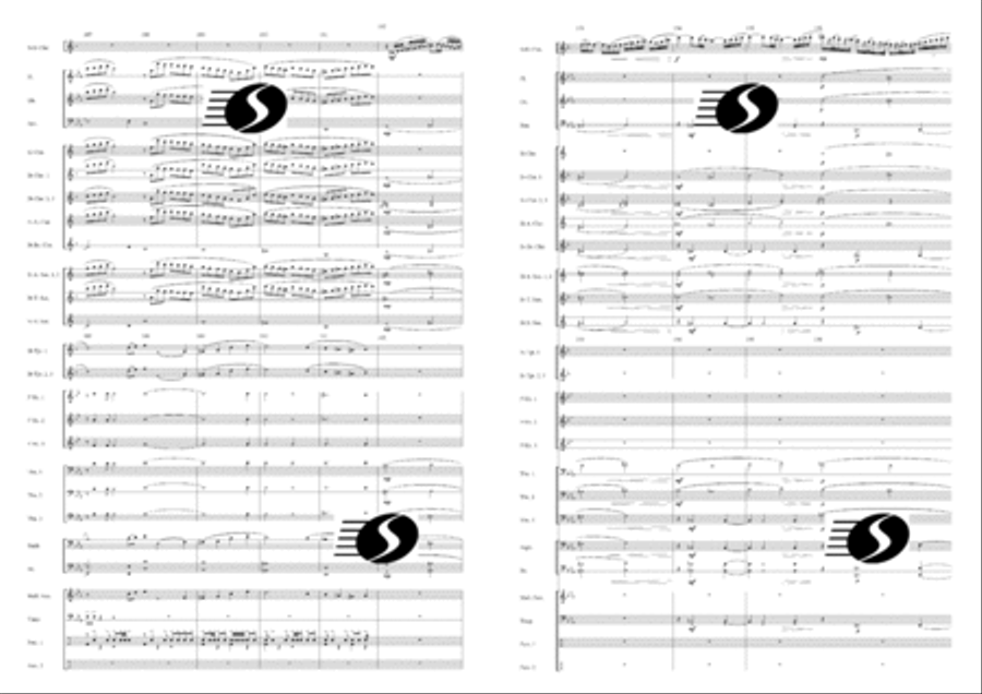 Virtuoso Concert Band scores gallery preview page 17