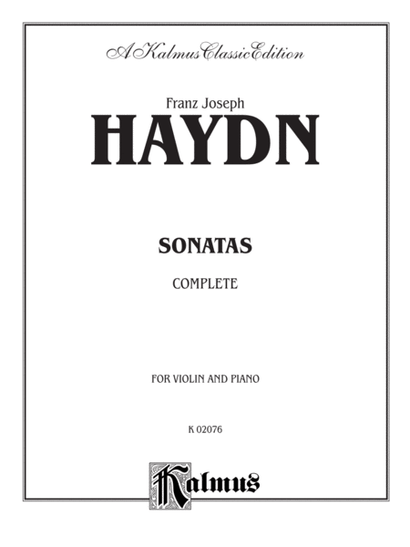 Sonatas (Complete)