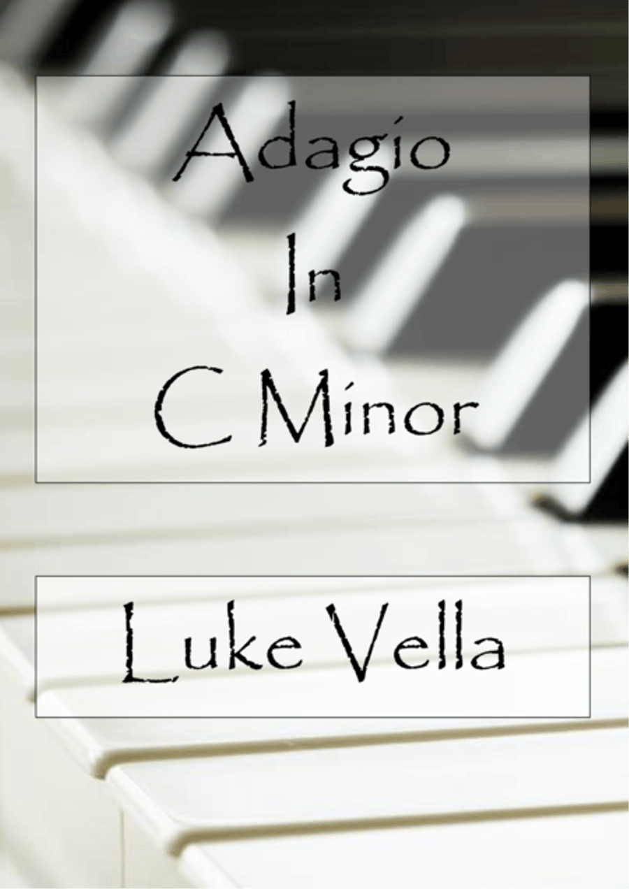 Adagio in C Minor Piano Method scores gallery preview page 1