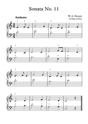 Piano Sonata No. 11, 1st Movement