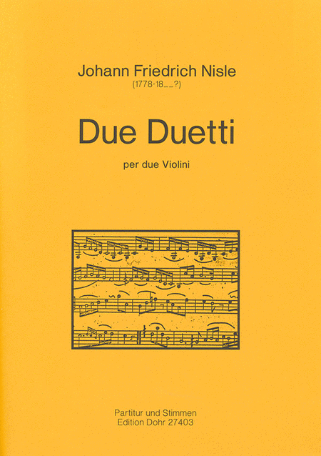 Due Duetti per due Violini per Amatori op. 19