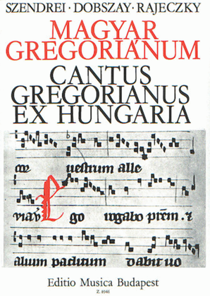 Book cover for Cantus Gregorianus Ex Hungaria