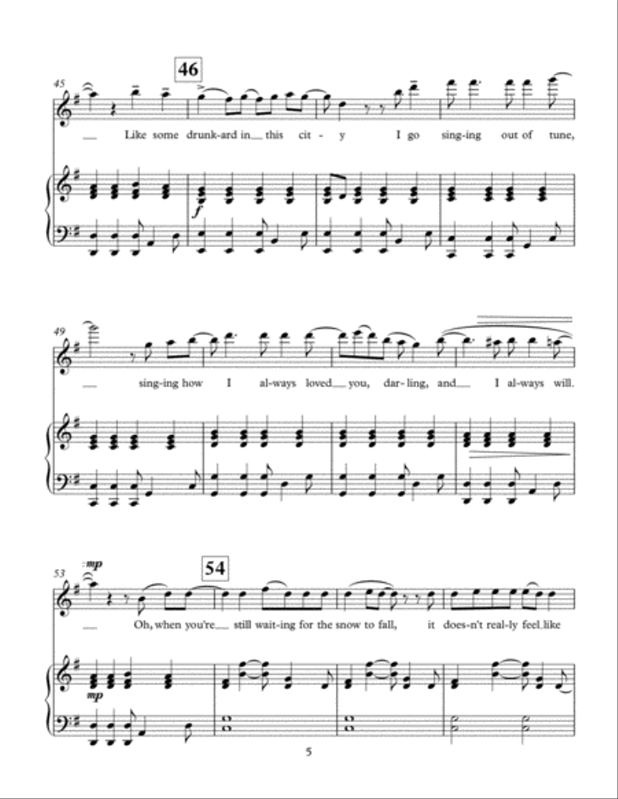 Christmas Lights Flute Solo scores gallery preview page 6
