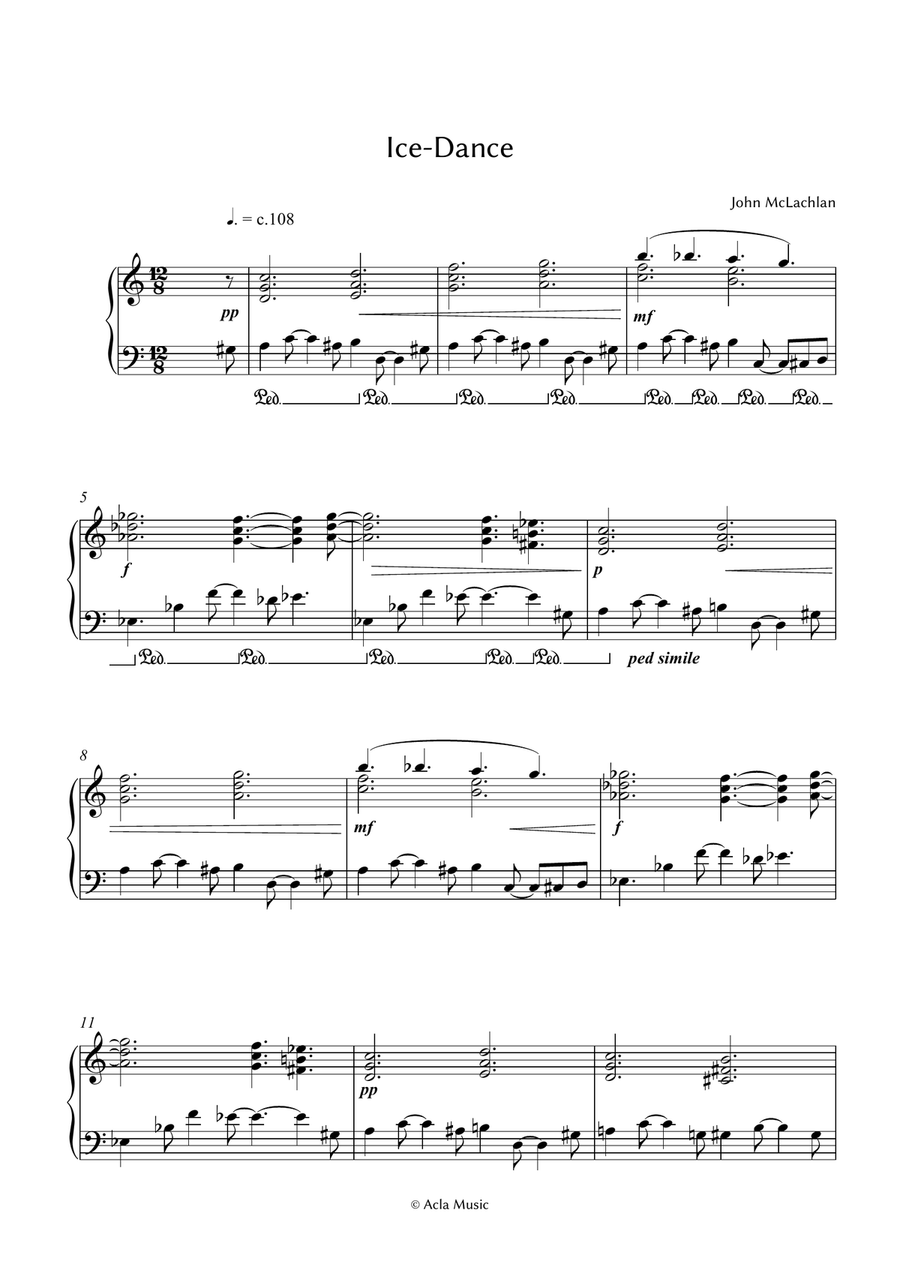 Ice-Dance Piano Method scores gallery preview page 1