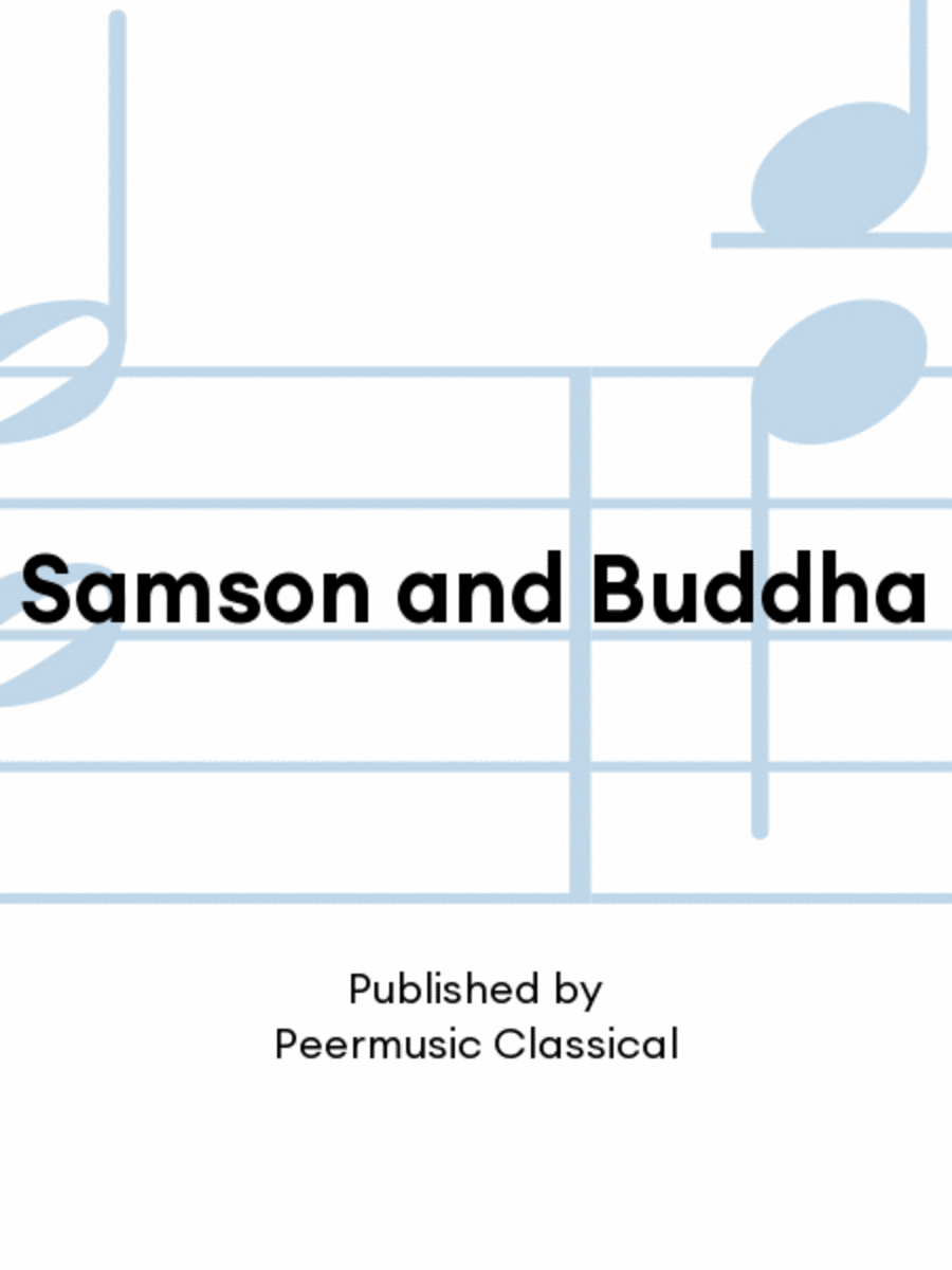 Samson and Buddha Samson and Buddha Chamber Music scores gallery preview page 1