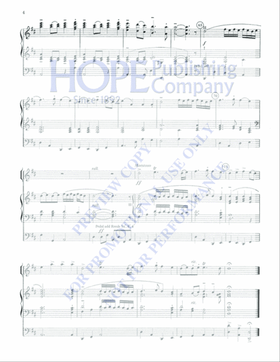 The Classical Wedding Trumpet Solo scores gallery preview page 6