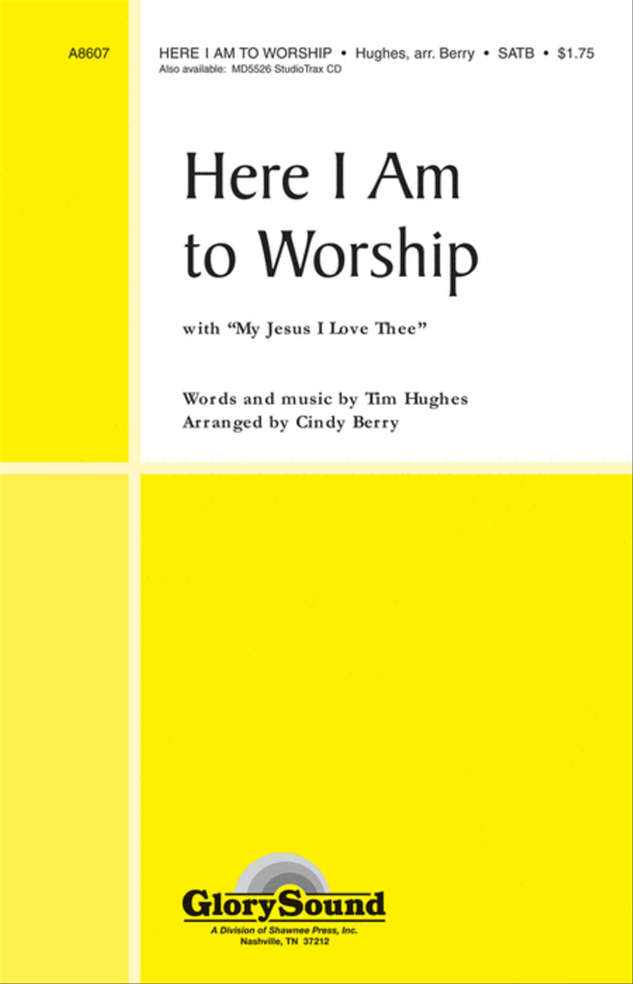 Here I Am to Worship 4-Part scores gallery preview page 1