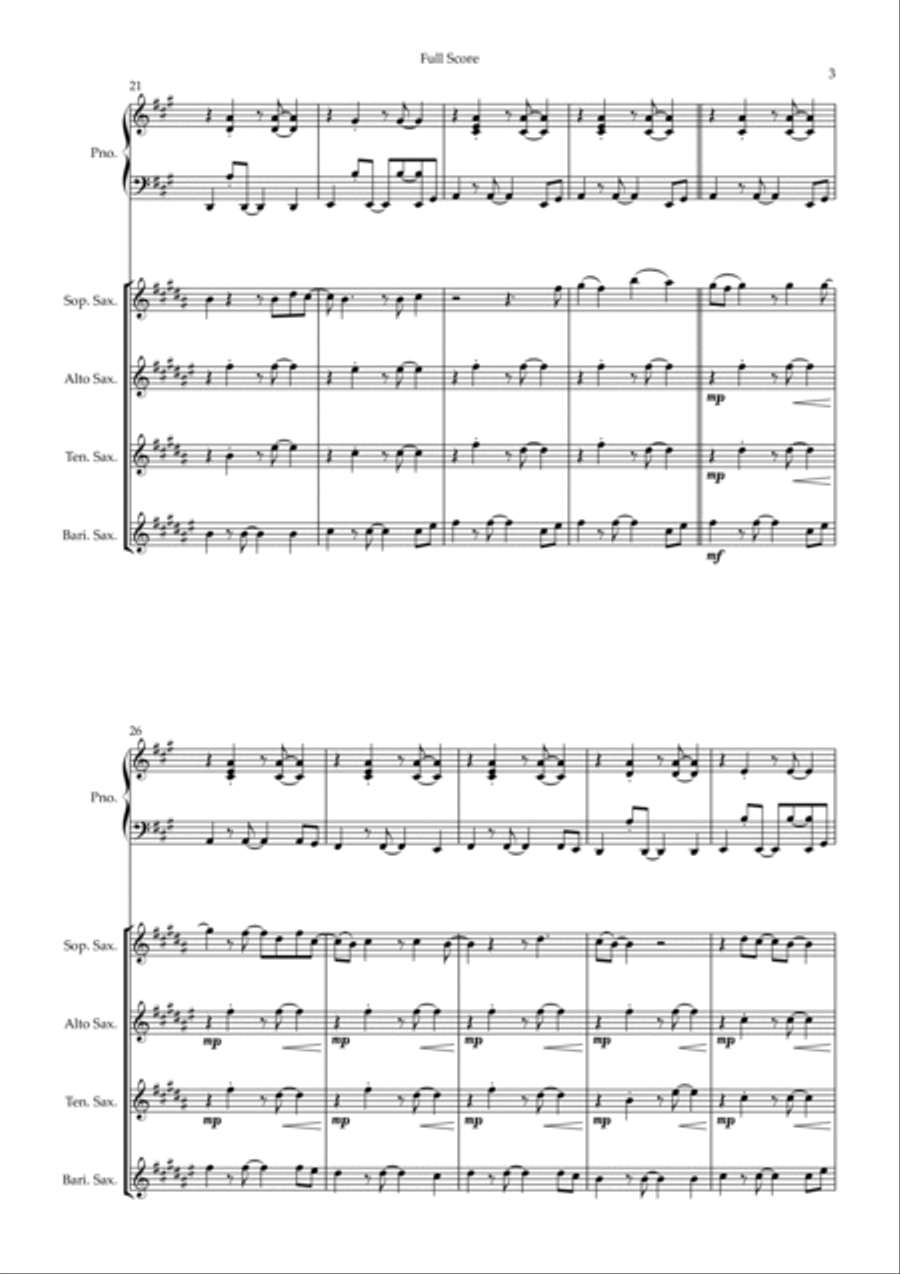 Stand By Me Small Ensemble scores gallery preview page 3