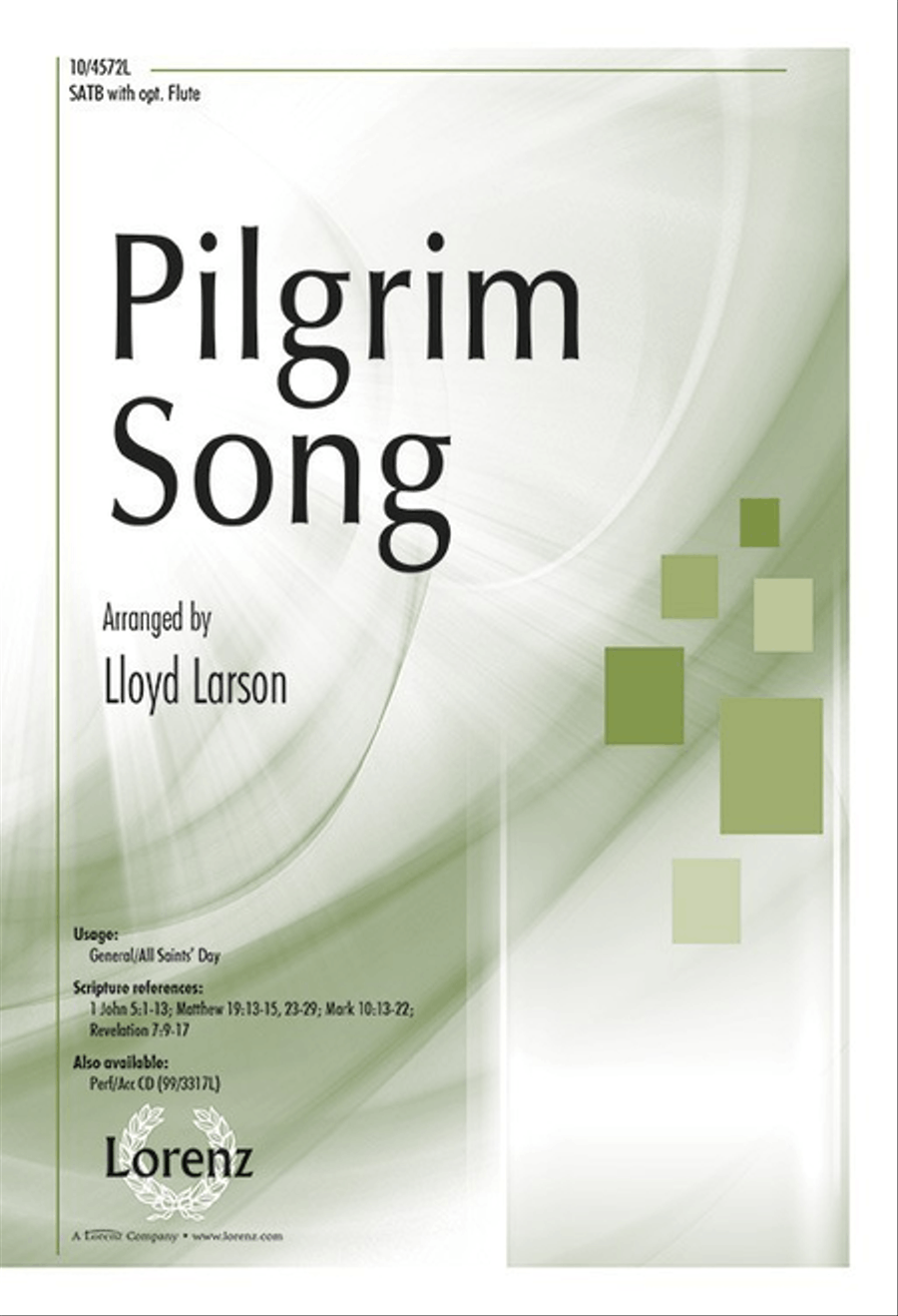 Pilgrim Song Pilgrim Song 4-Part scores gallery preview page 1