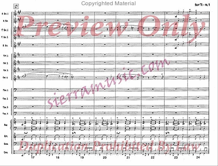 Beat 70 Beat 70 Big Band scores gallery preview page 4