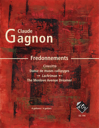Book cover for Fredonnements - Lachrimae
