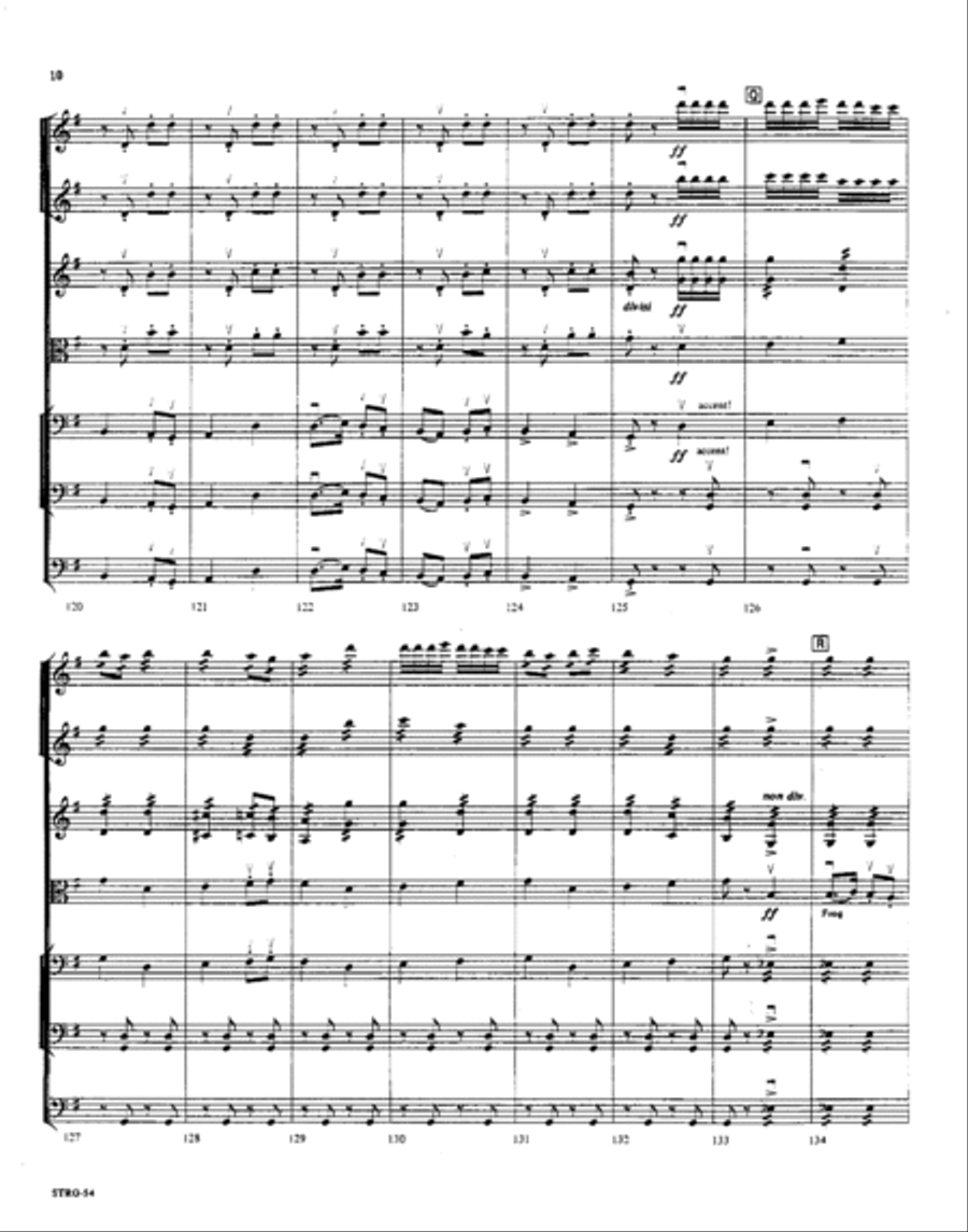 The Nutcracker Ballet: Mother Ginger Orchestra scores gallery preview page 9