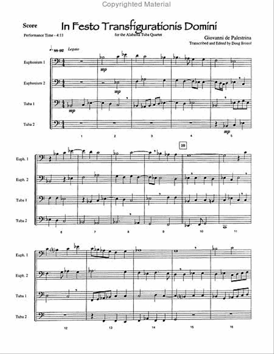 In Festo Tranfigurationis Domini EETT scores gallery preview page 2