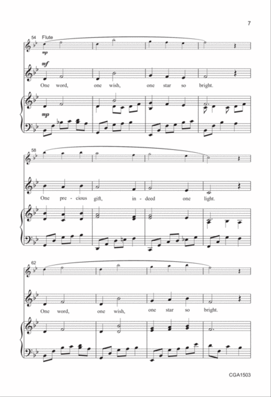 One Light 2-Part scores gallery preview page 6