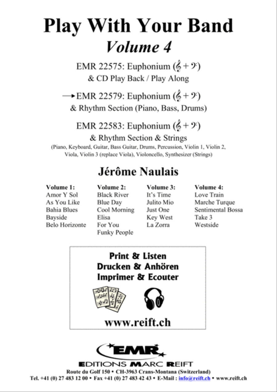 Play With Your Band Volume 4 Euphonium scores gallery preview page 2