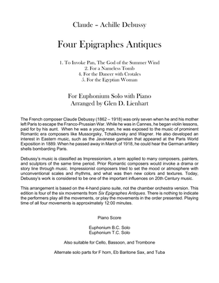 Four Epigraphes Antiques