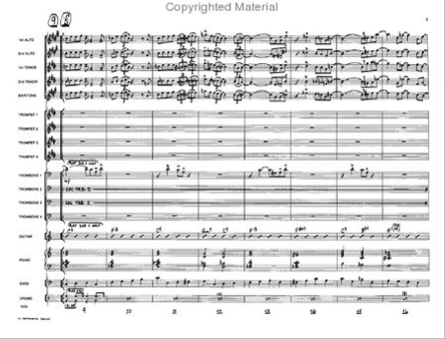 Sax-O-Rama Jazz Ensemble scores gallery preview page 3