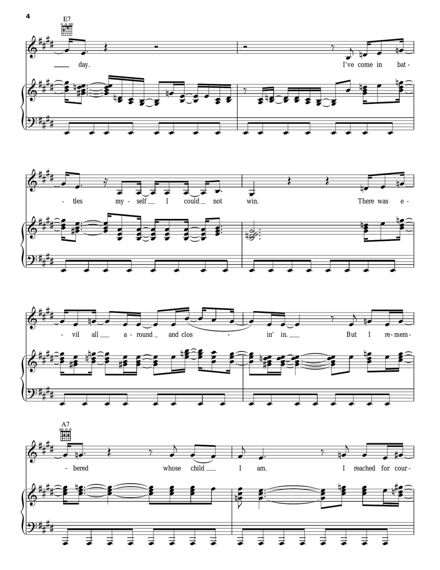 Good Day Piano, Vocal, Guitar scores gallery preview page 4