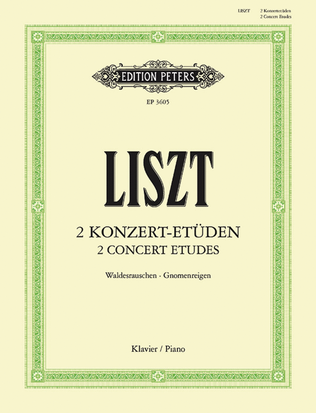Book cover for Two Concert Etudes
