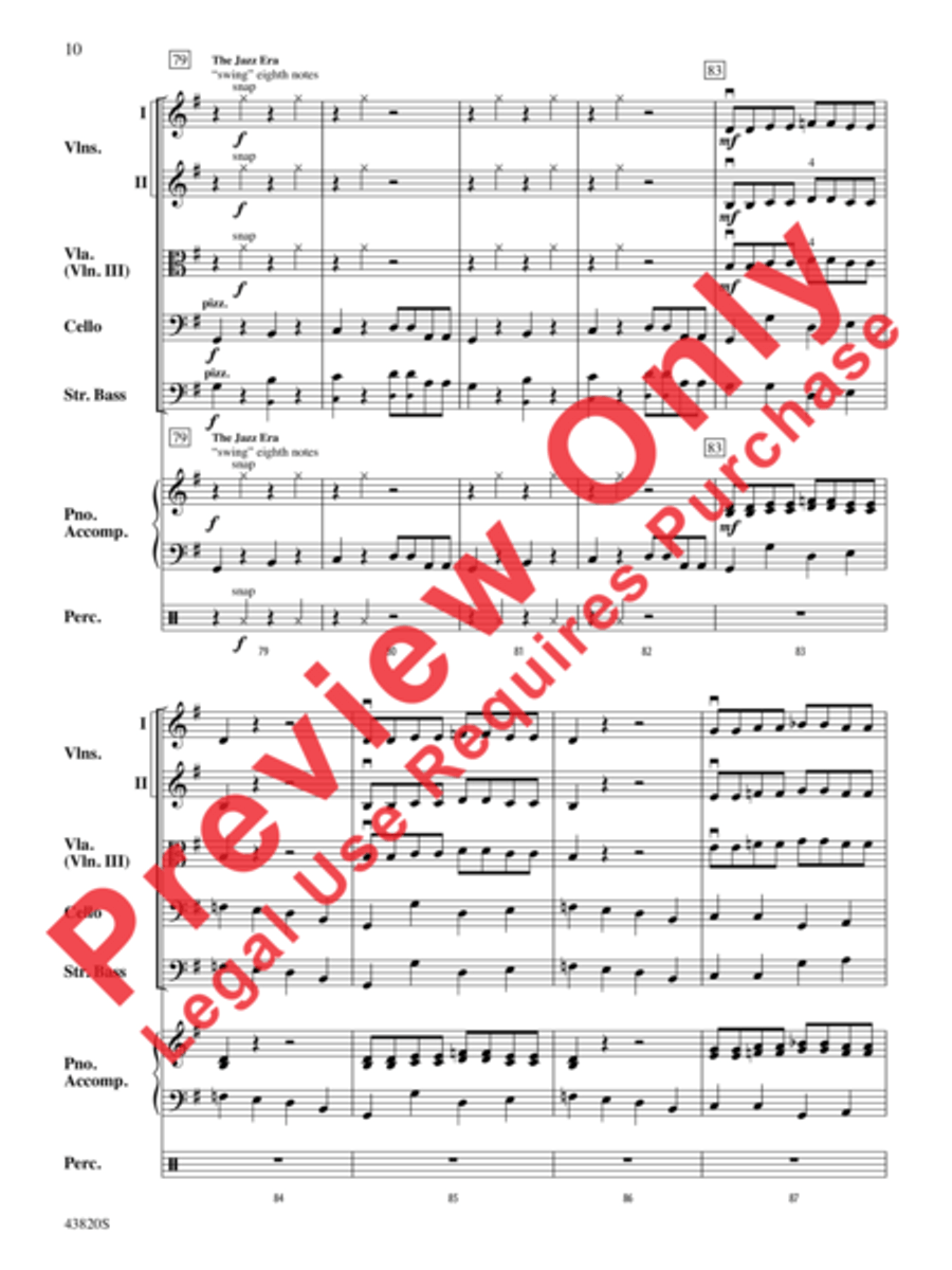 Time Machine String Orchestra scores gallery preview page 13